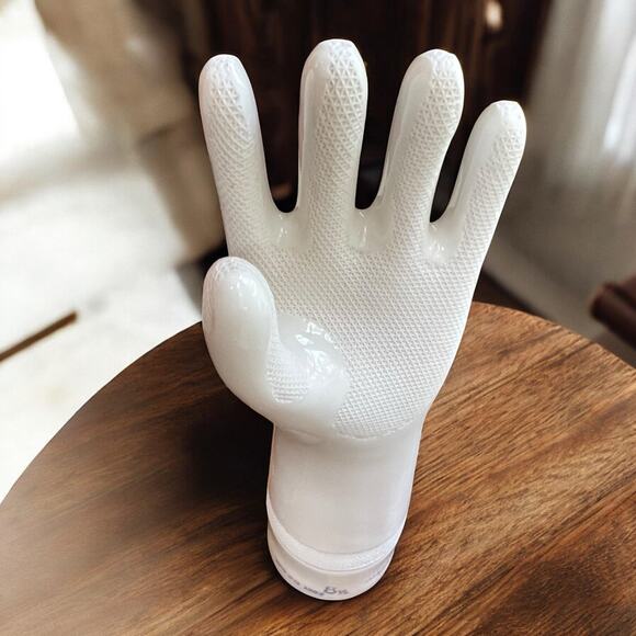Vtg. Porcelain Latex Glove Mold General Porcelain 1982 Urban Industrial Decor - Picture 15 of 16